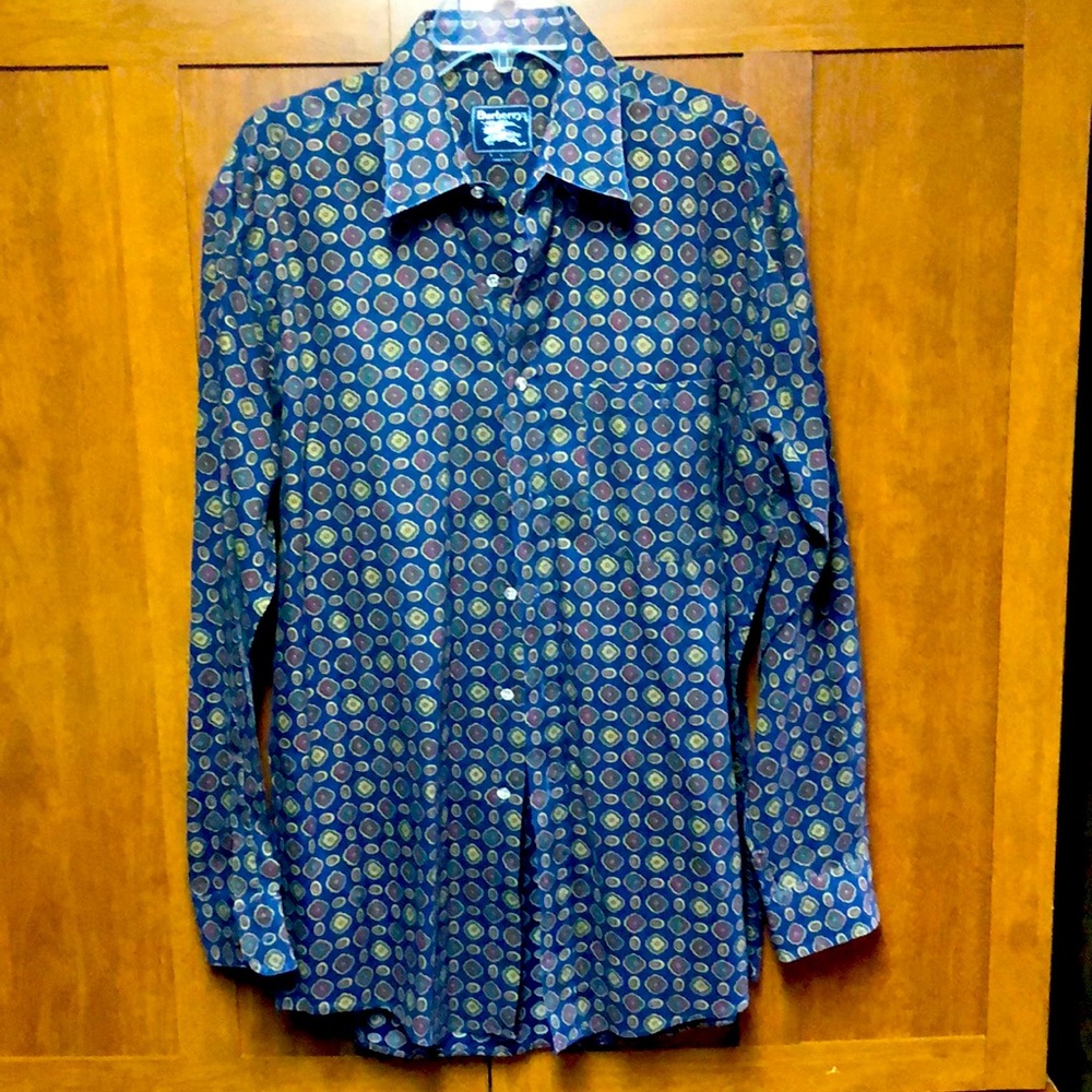 Burberrys Dress Shirt Large